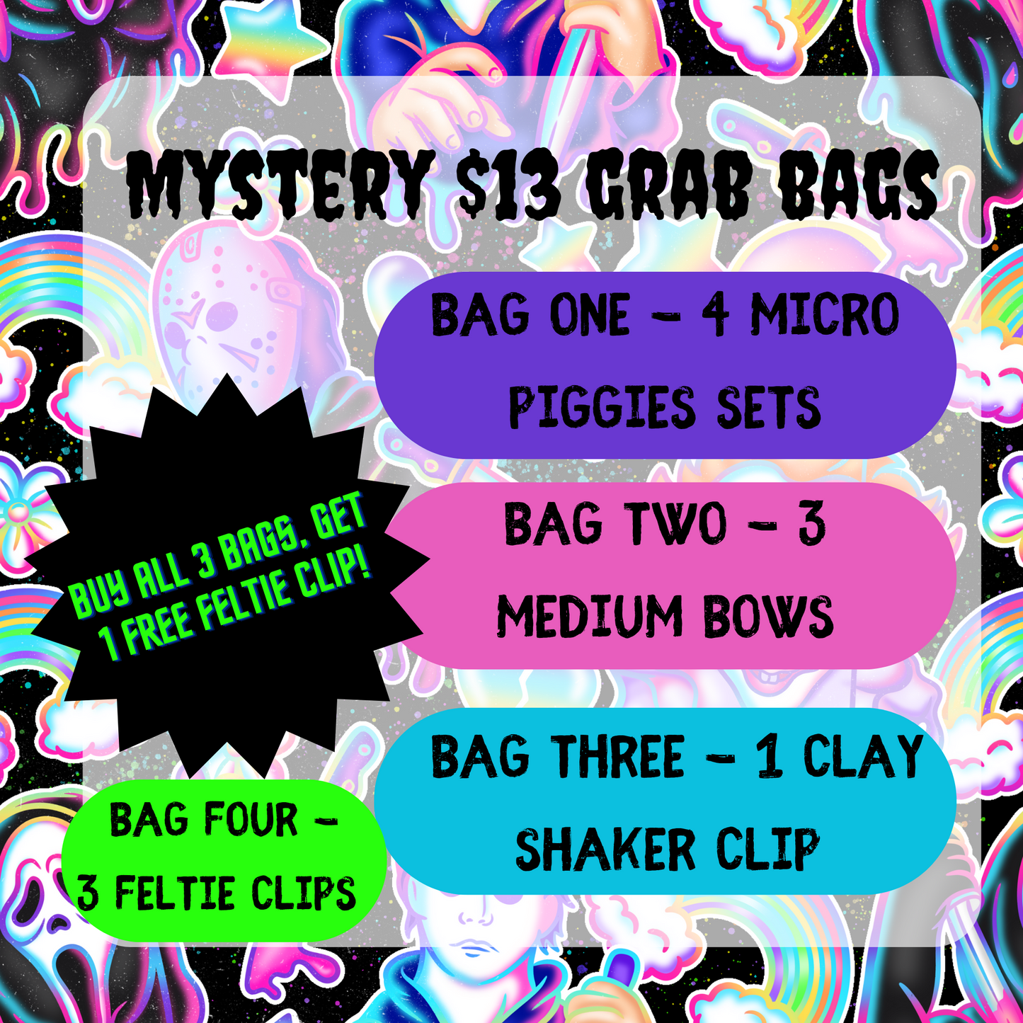 Friday the 13th Mystery Grab Bag