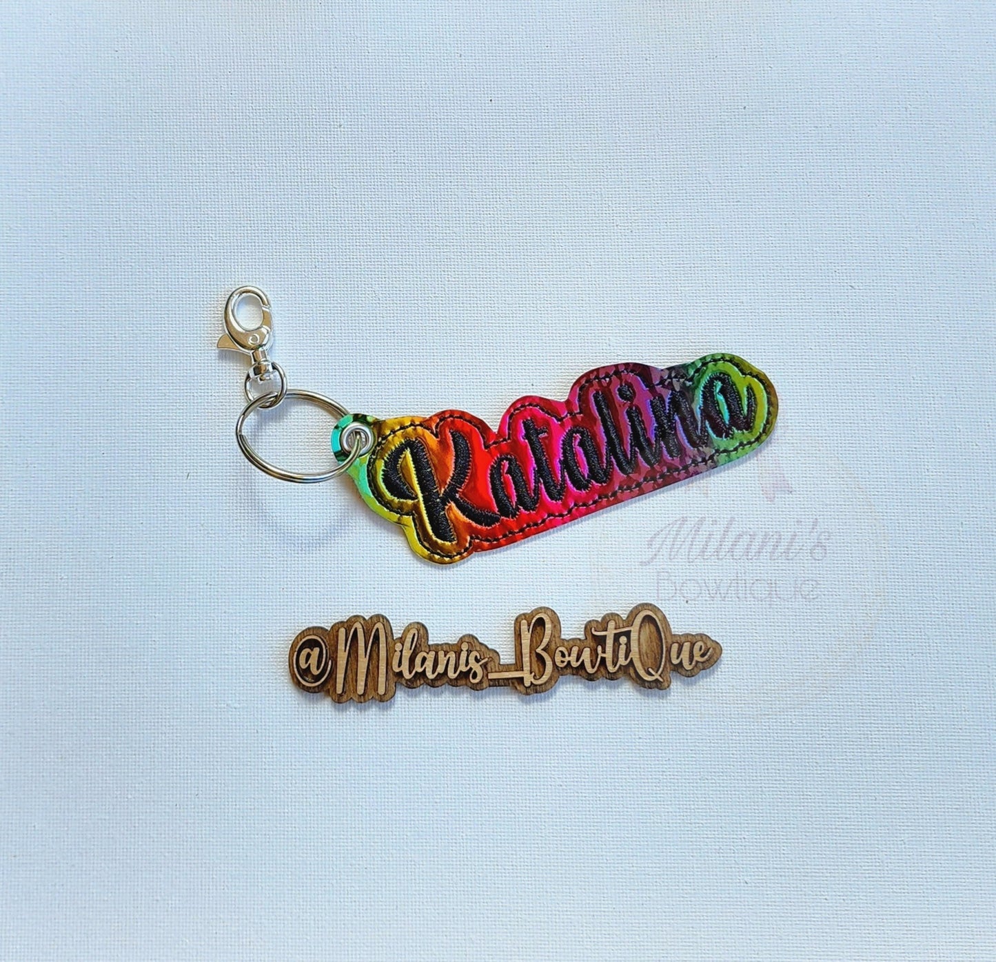 Custom Name Feltie Clip