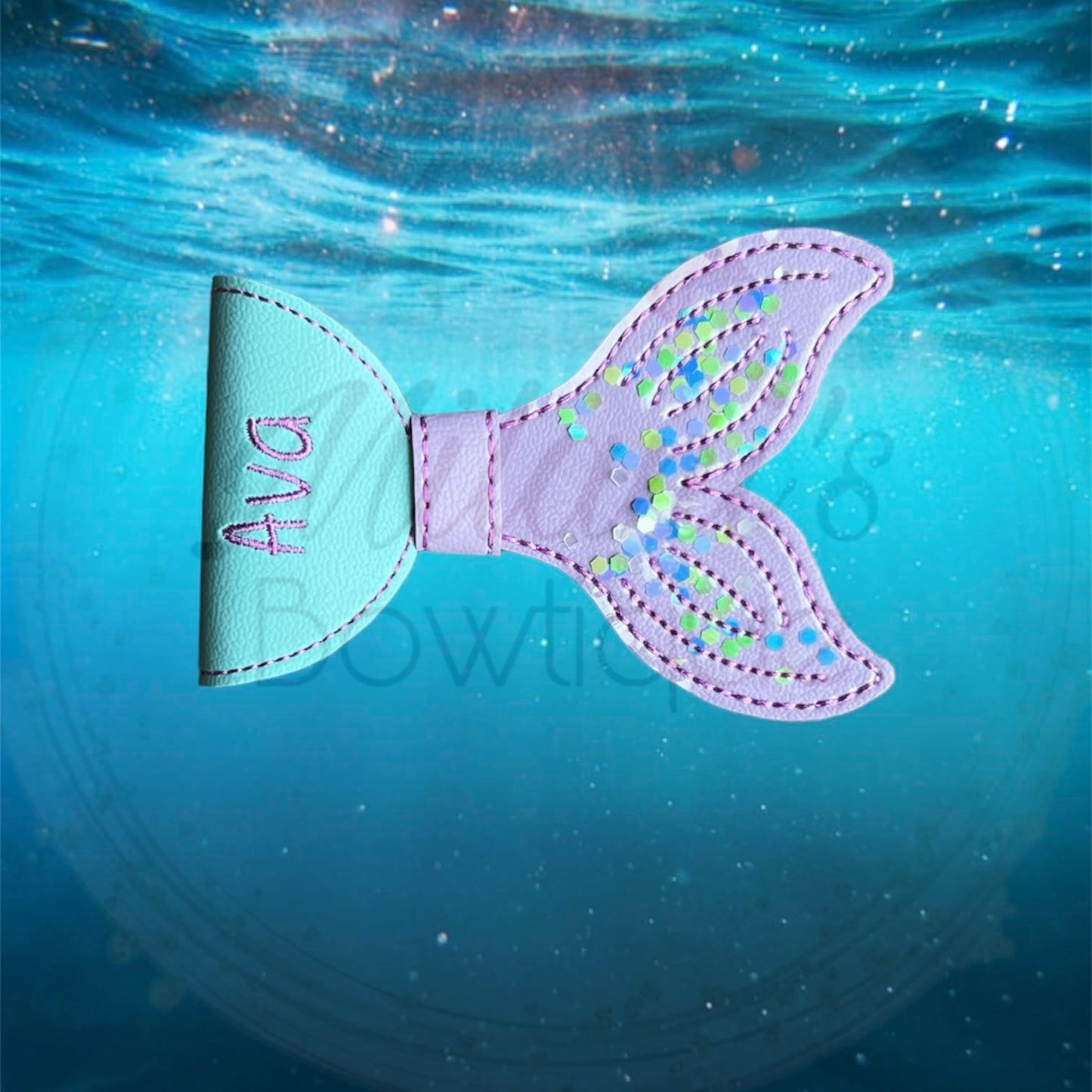 Custom Mermaid Shaker Bow