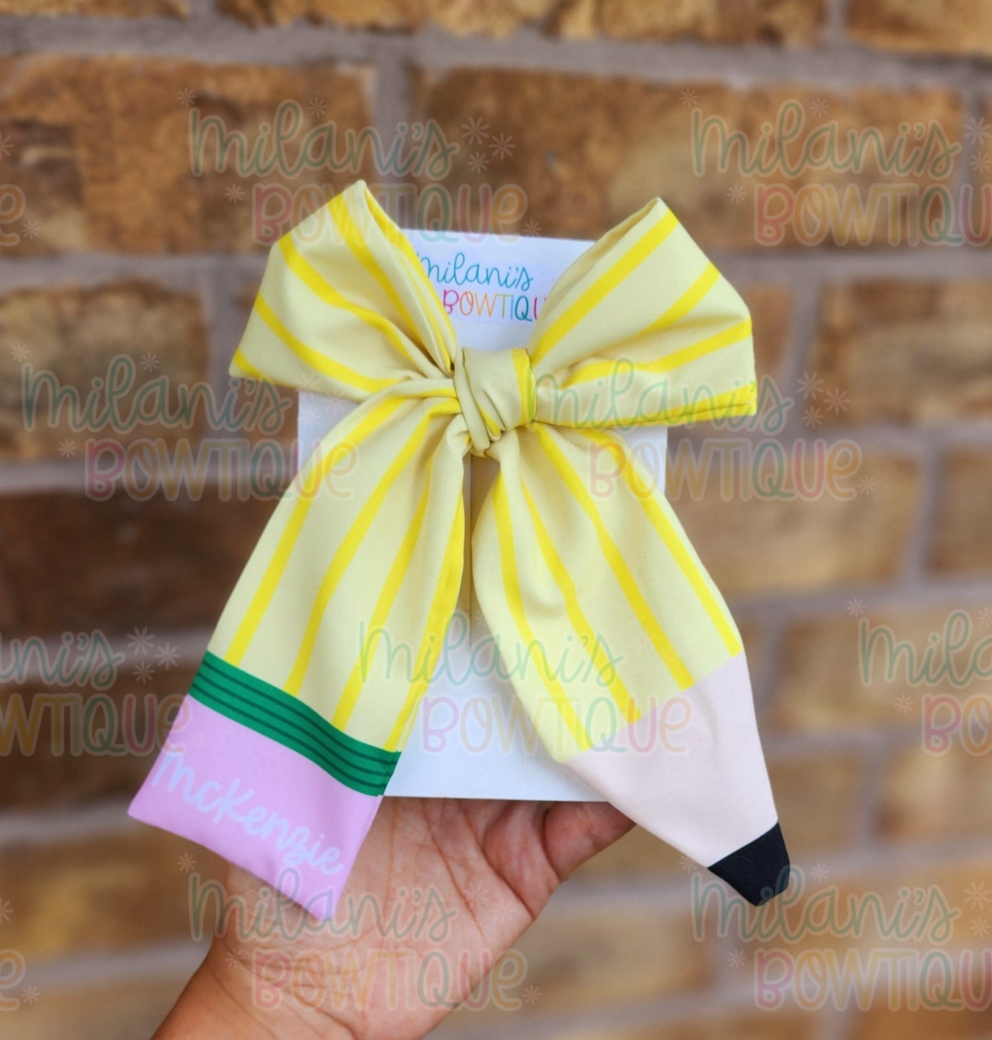 Custom BTS Fabric Bows