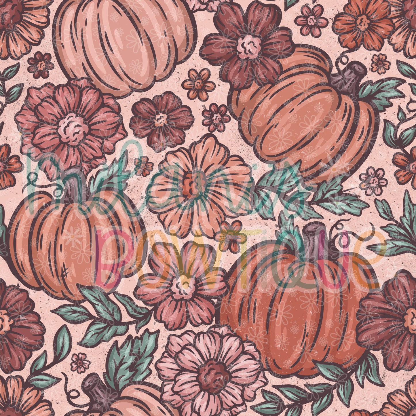 Pumpkin Floral