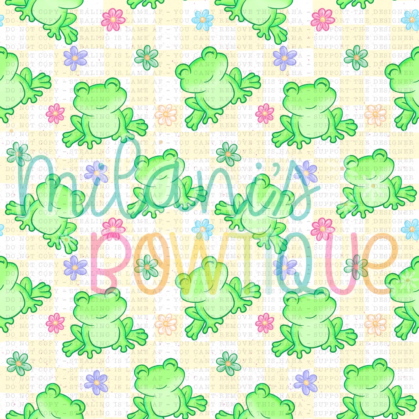Frog Floral