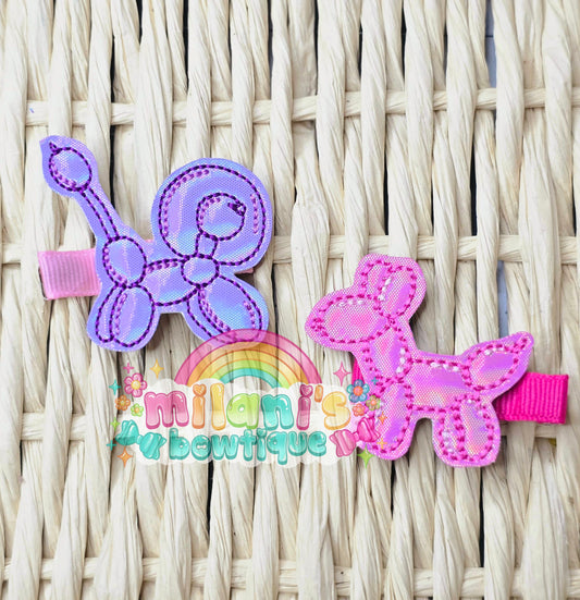 Purple Balloon Animal