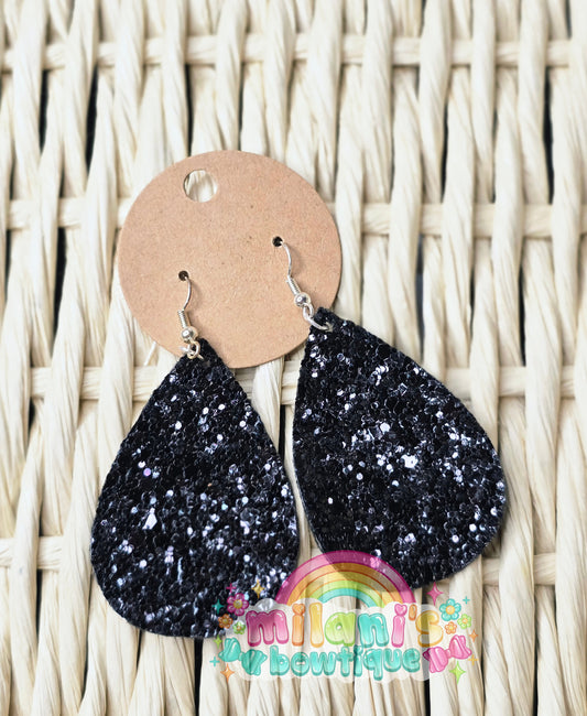 Black Glitter