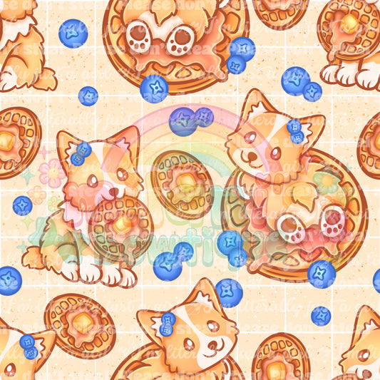 Corgi Waffles