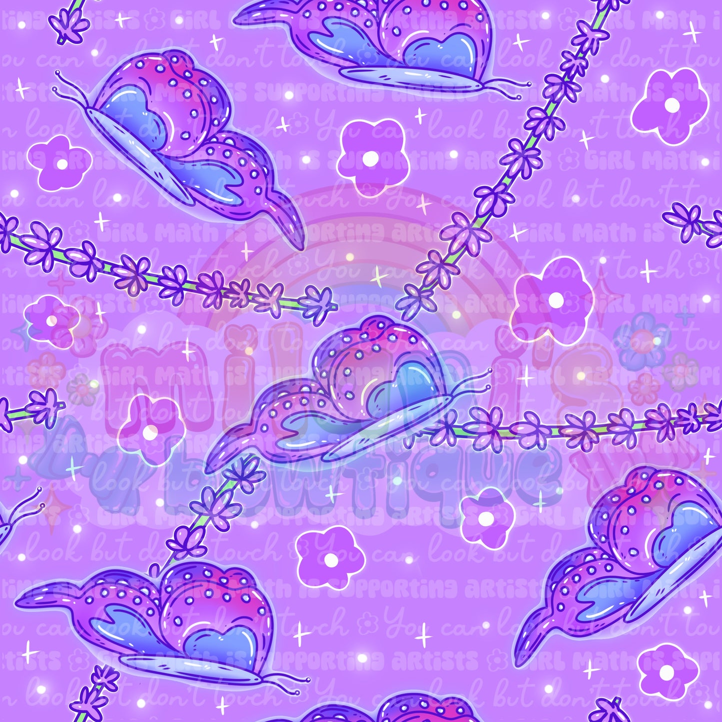 Lavender Butterflies