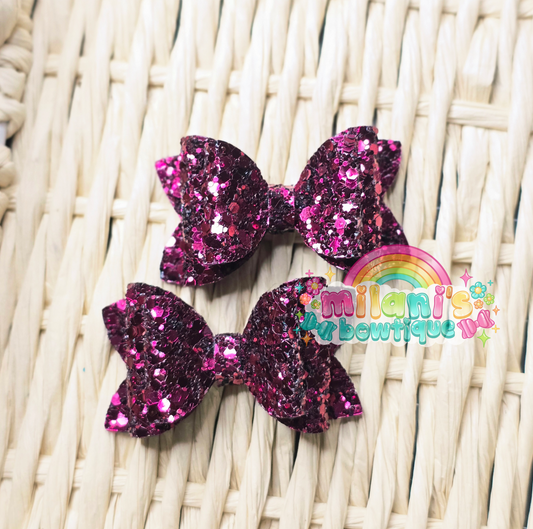 Maroon Glitter