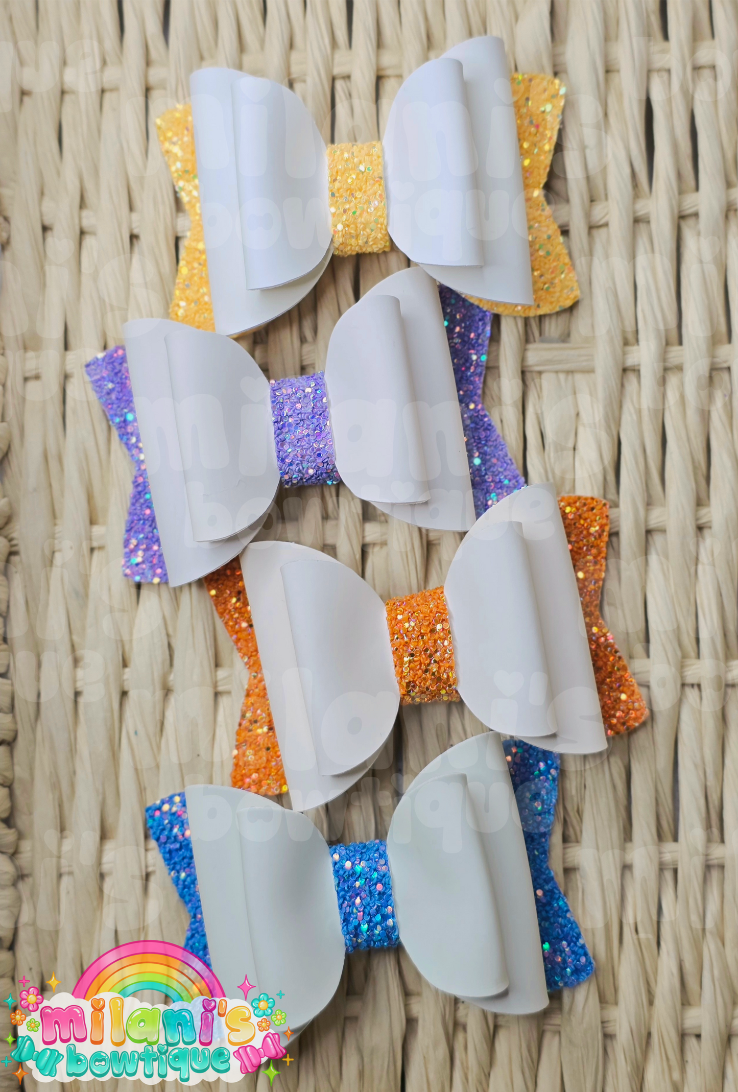 Yellow Color Changing Bows