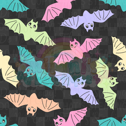 Pastel Bats