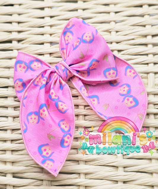 Button Girl Cherries