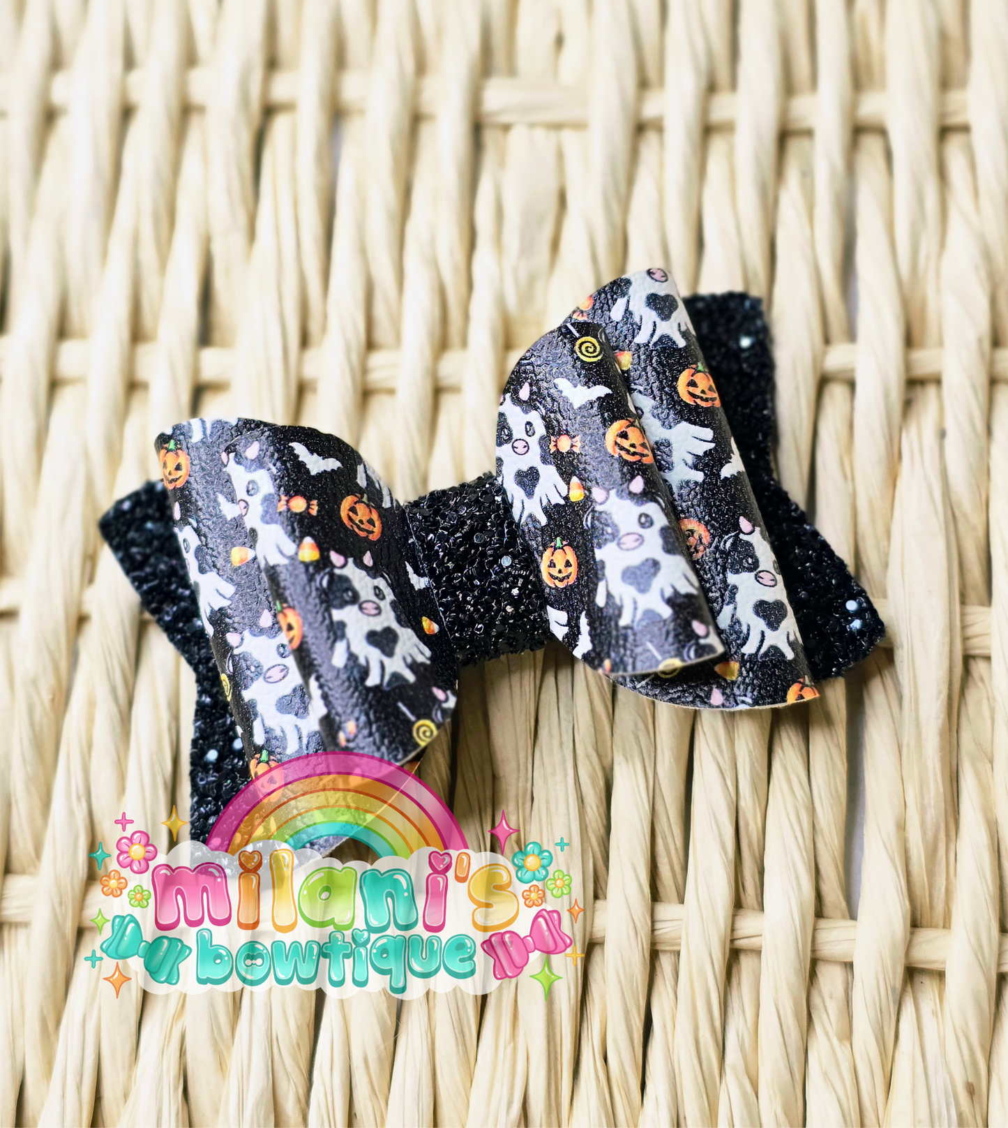 Candy Ghost Cows Black