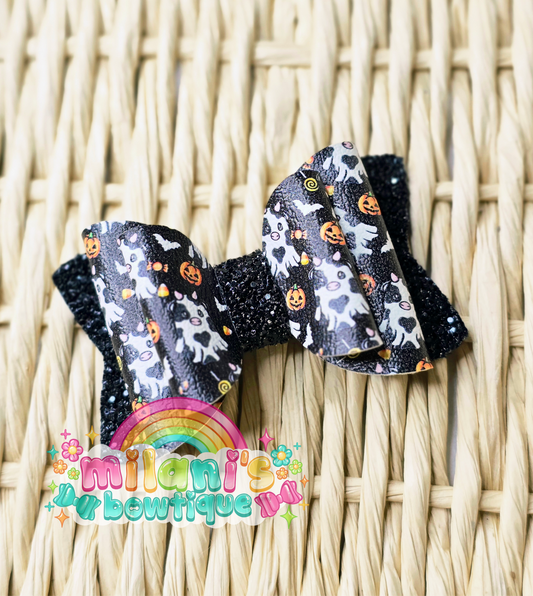 Candy Ghost Cows Black