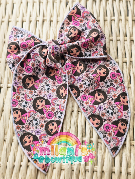 Dollhouse Girl & Cat