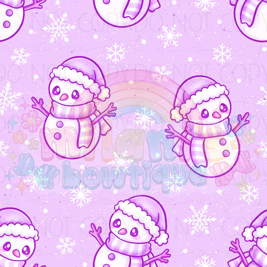 Snowman Pink