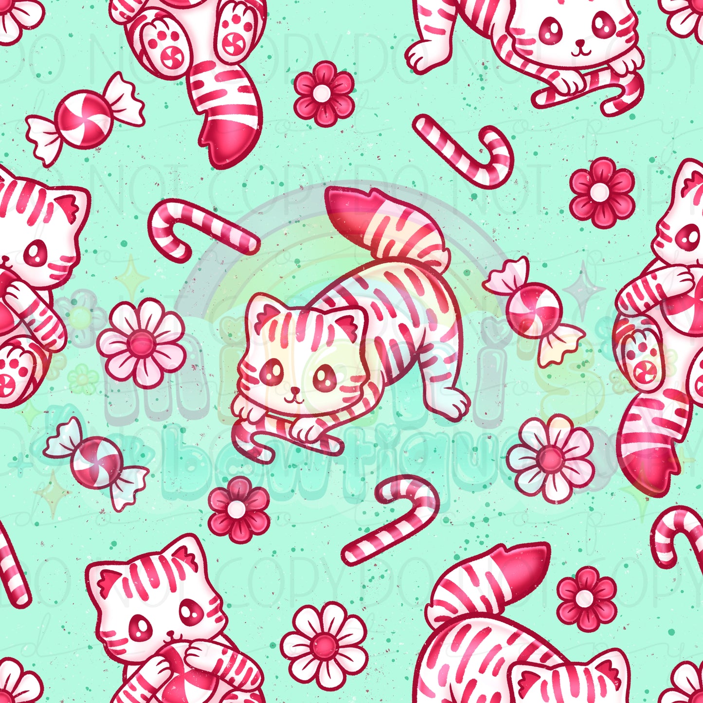 Candy Cane Cats