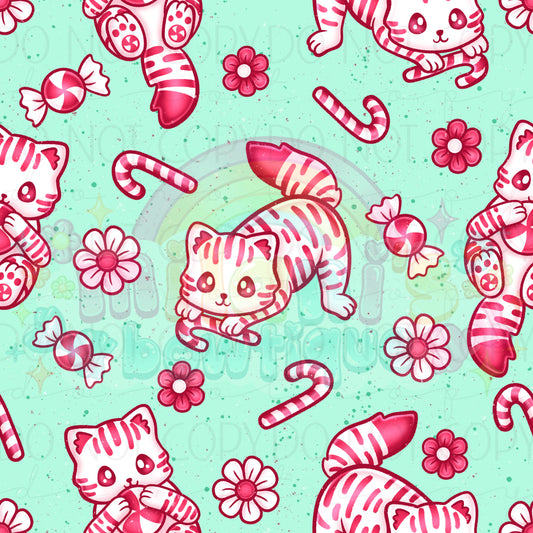 Candy Cane Cats
