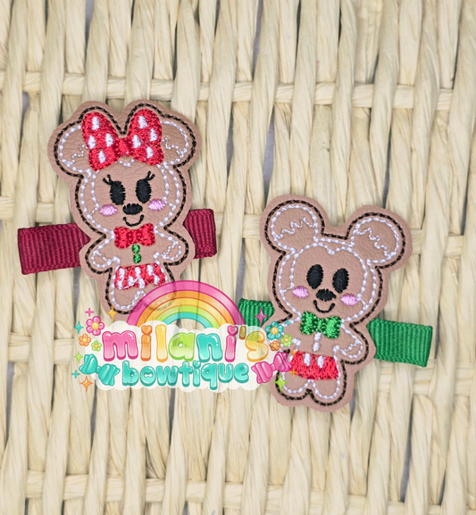 Mouse Gingerbreads