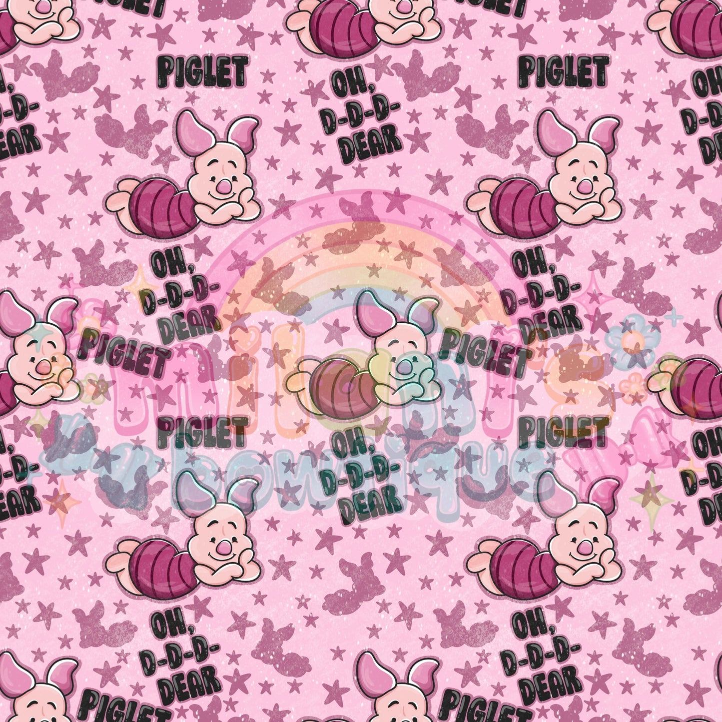 Oh Deer Pink Pig