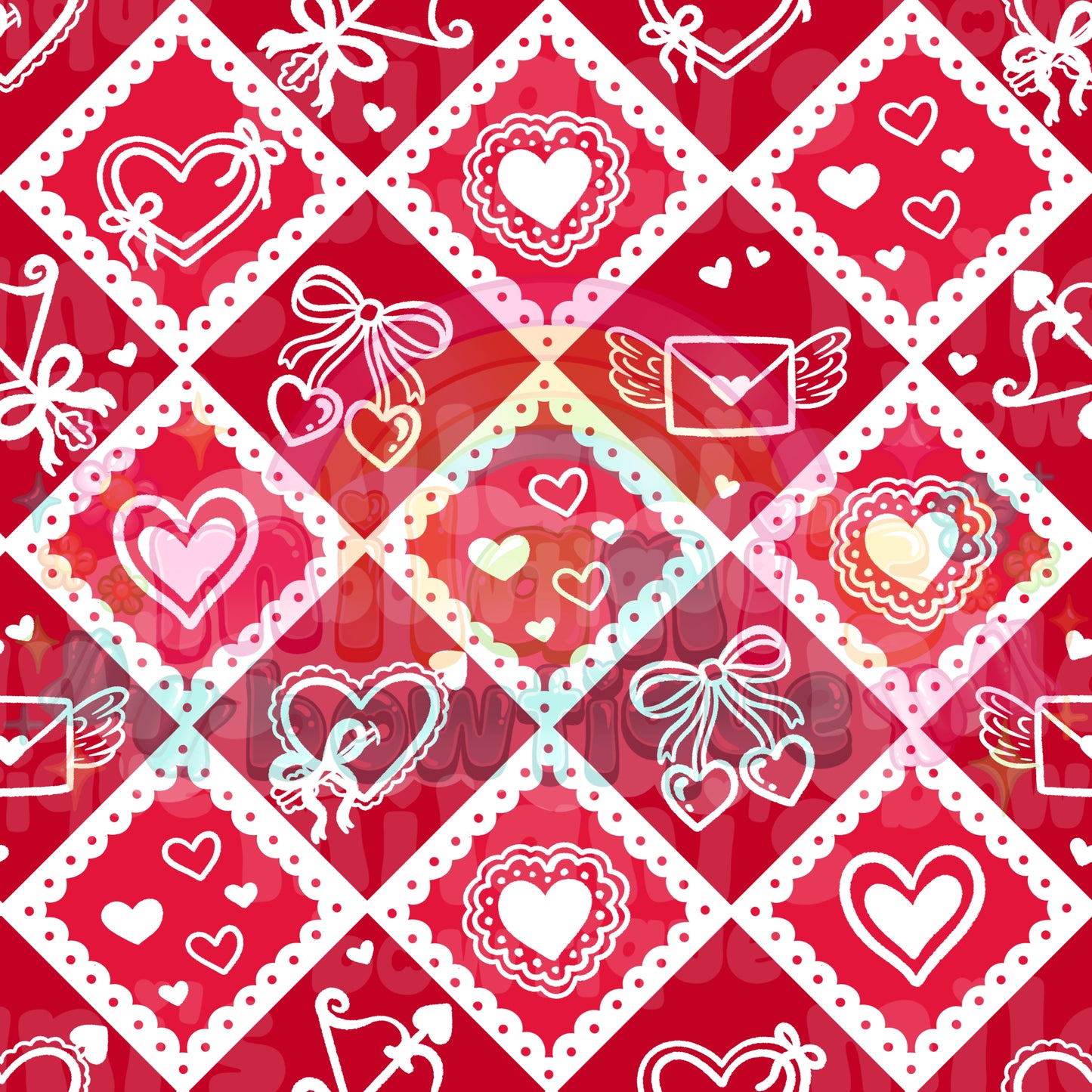 Red Vday Diamonds