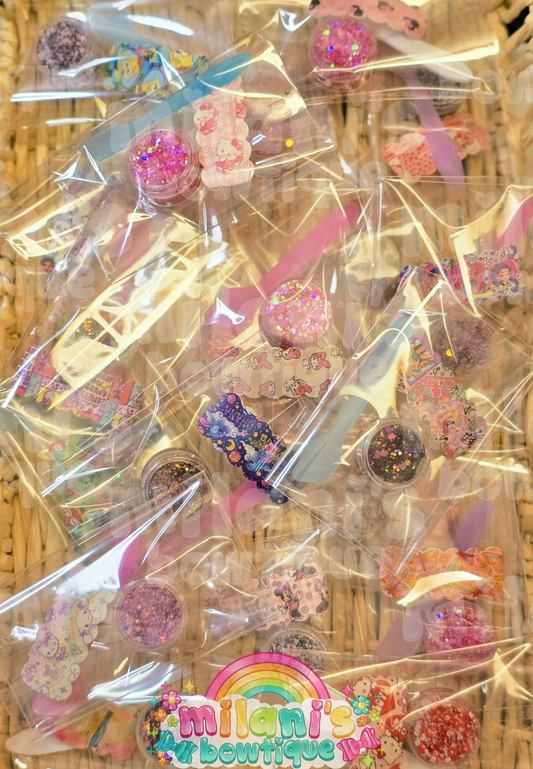 WS Glitters & Snap Clips Package Fillers