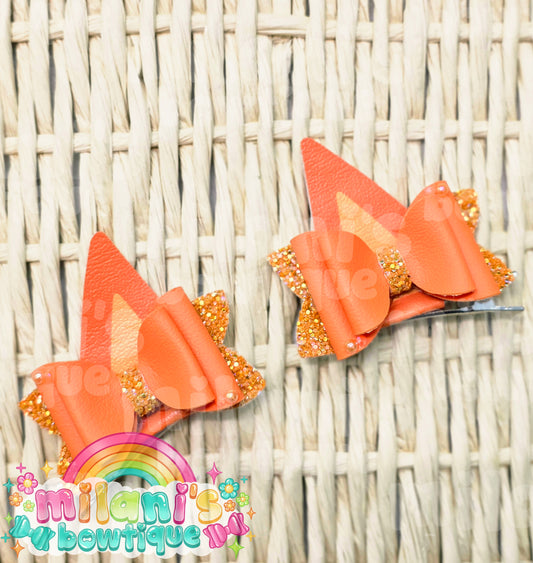 Orange Heeler Pup Ears