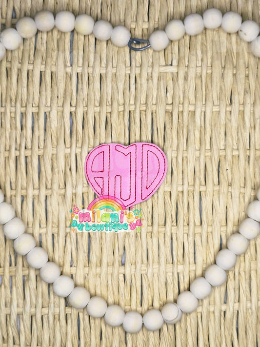 Monogram Heart