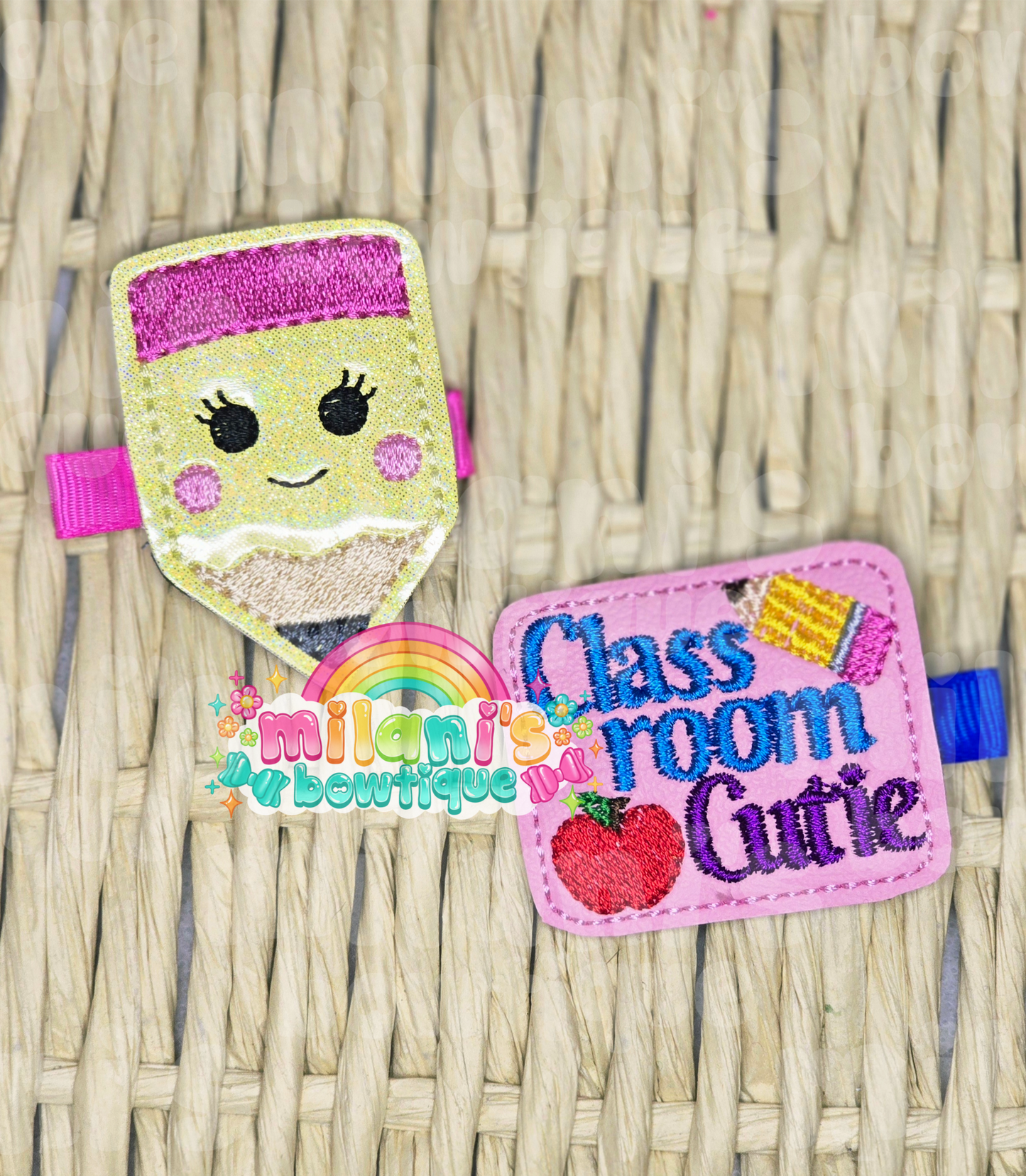 School Feltie Clips