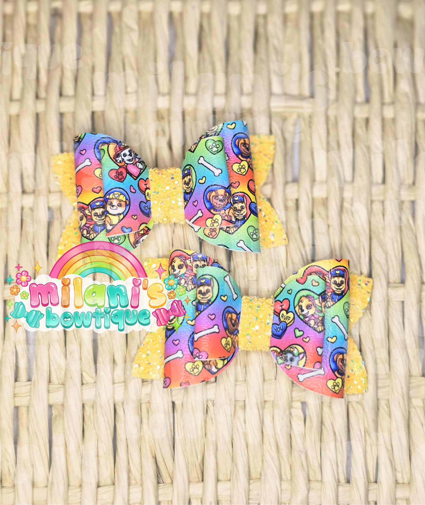 Patrol Vday Hearts Rainbow