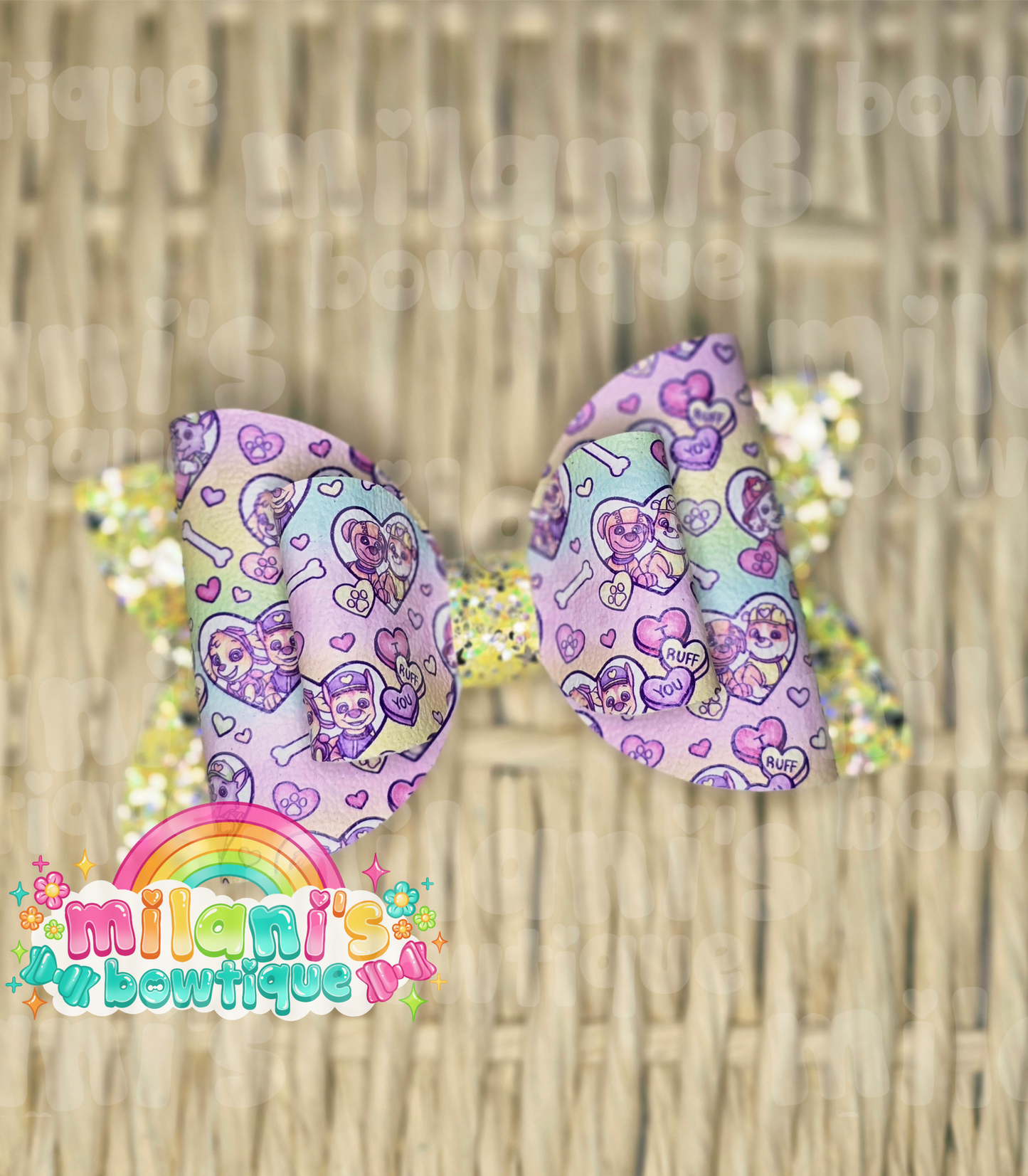Patrol Vday Hearts Pastel