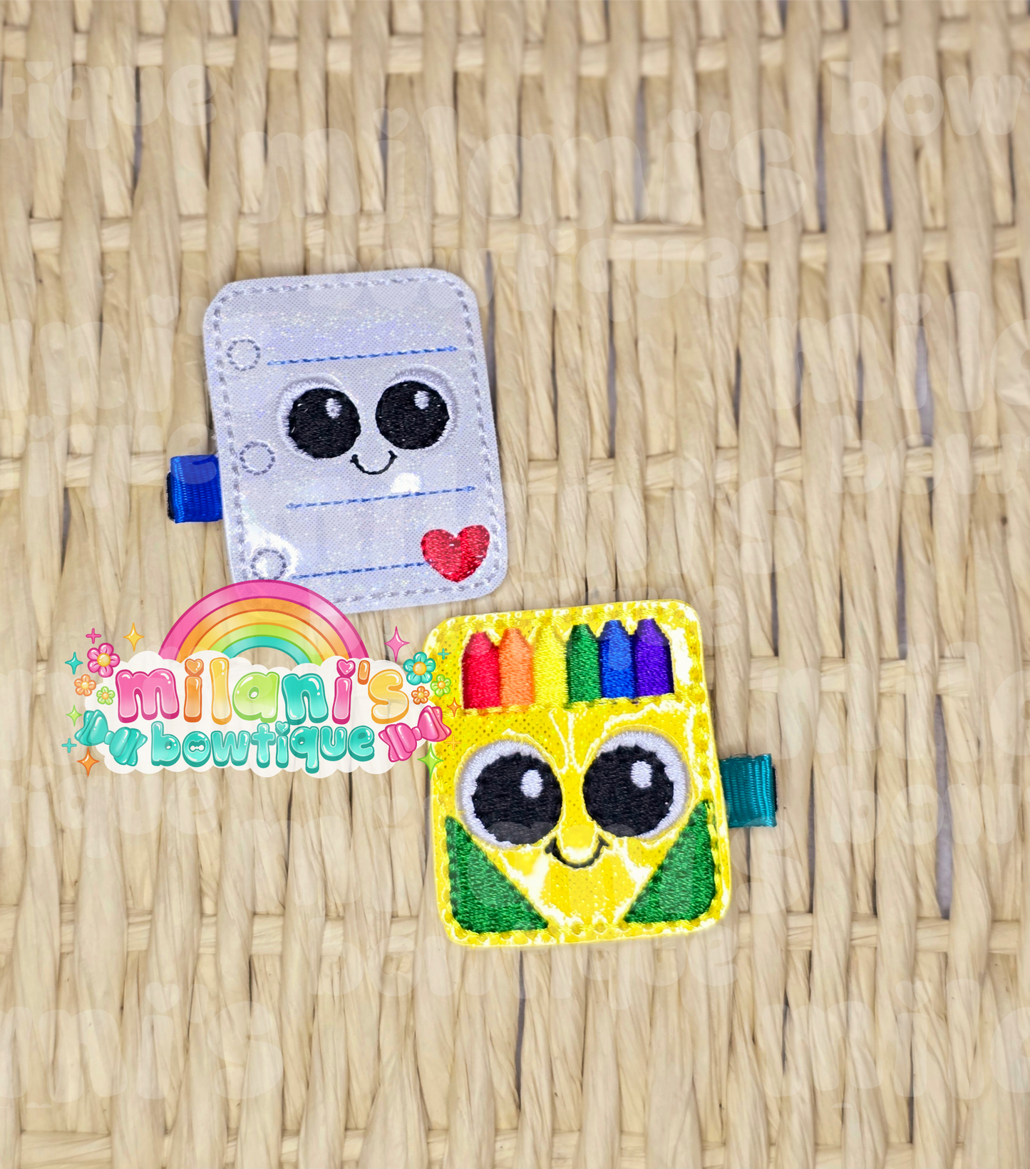 School Feltie Clips