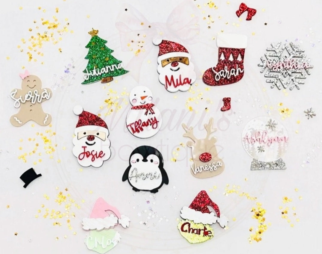 Custom Christmas Ornaments