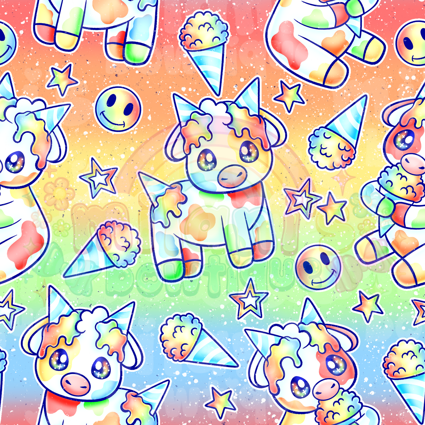 Snow Cone Cows
