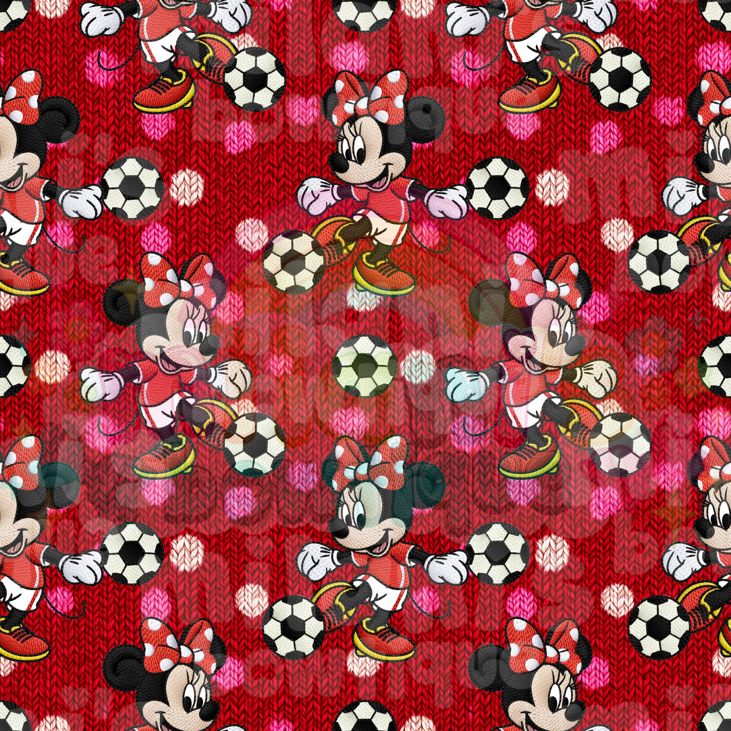 Girl Mouse Soccer
