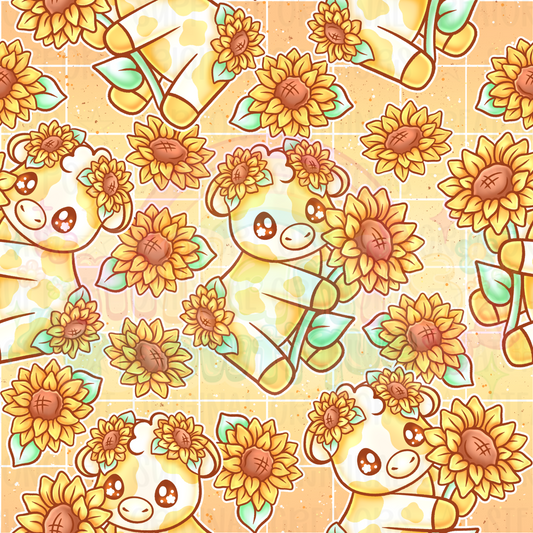 Sunflower Cows