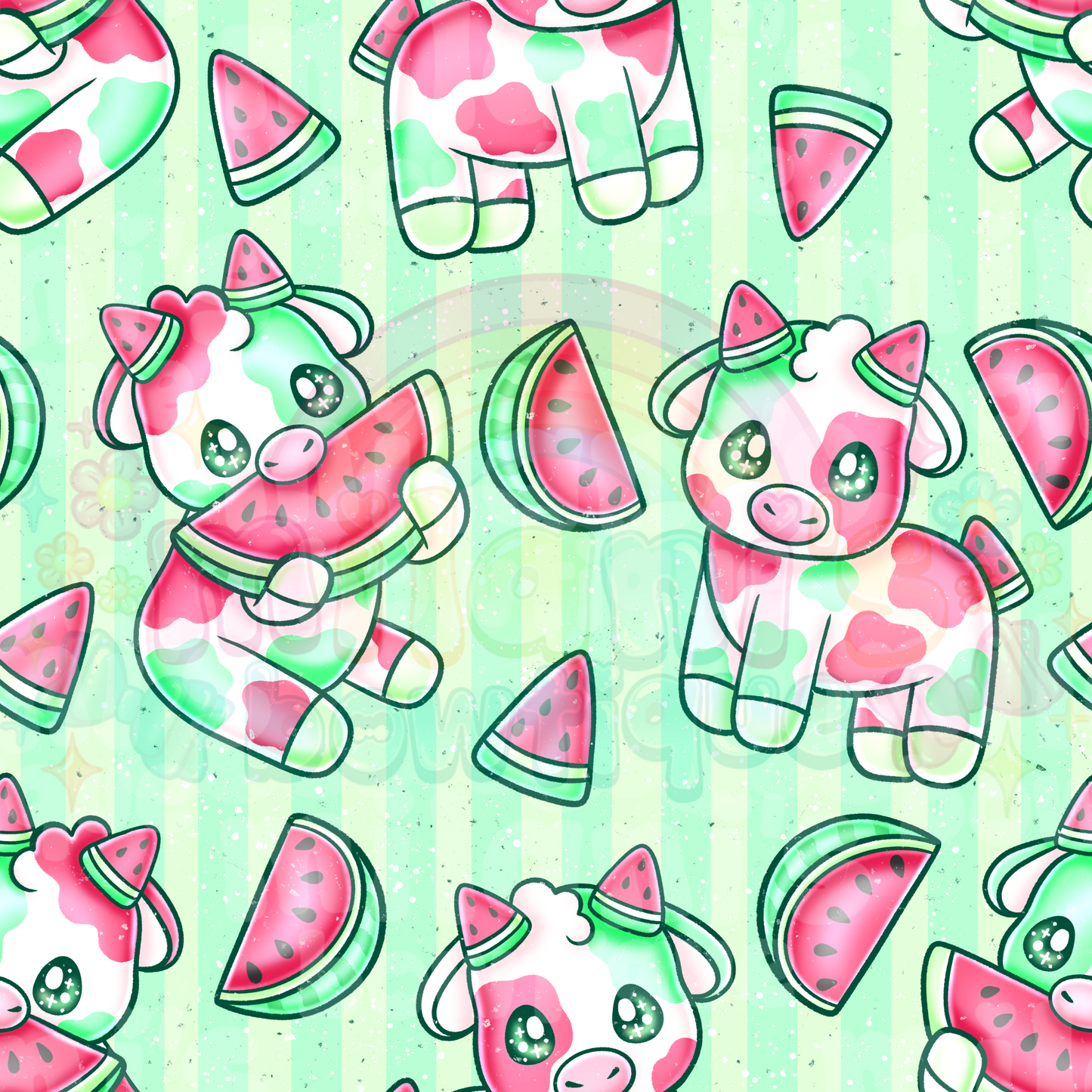 Watermelon Cows