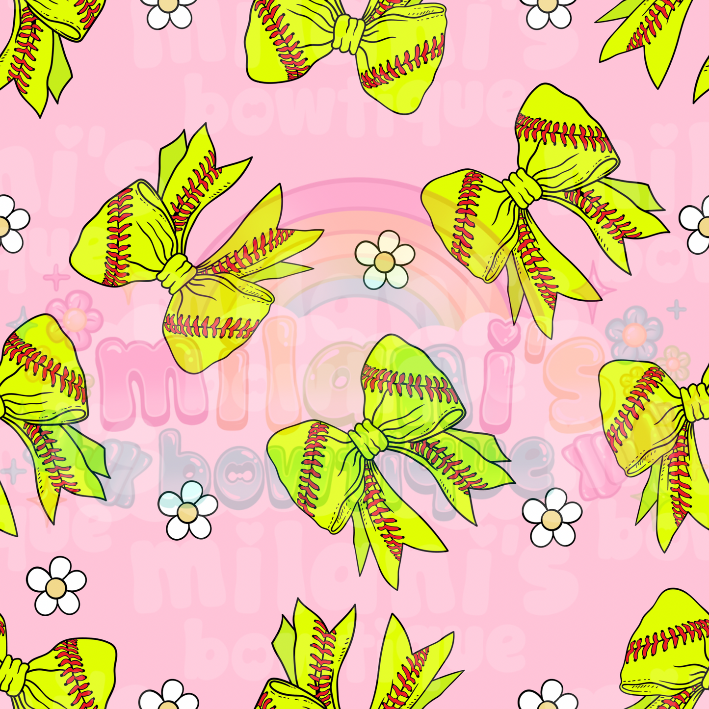 Softball Bows