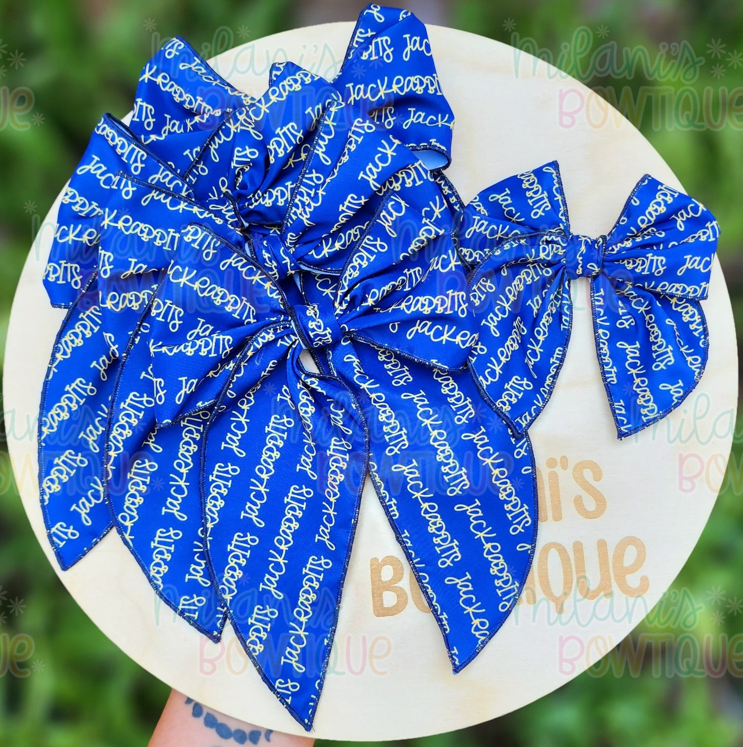 Personalized Sailor Bow