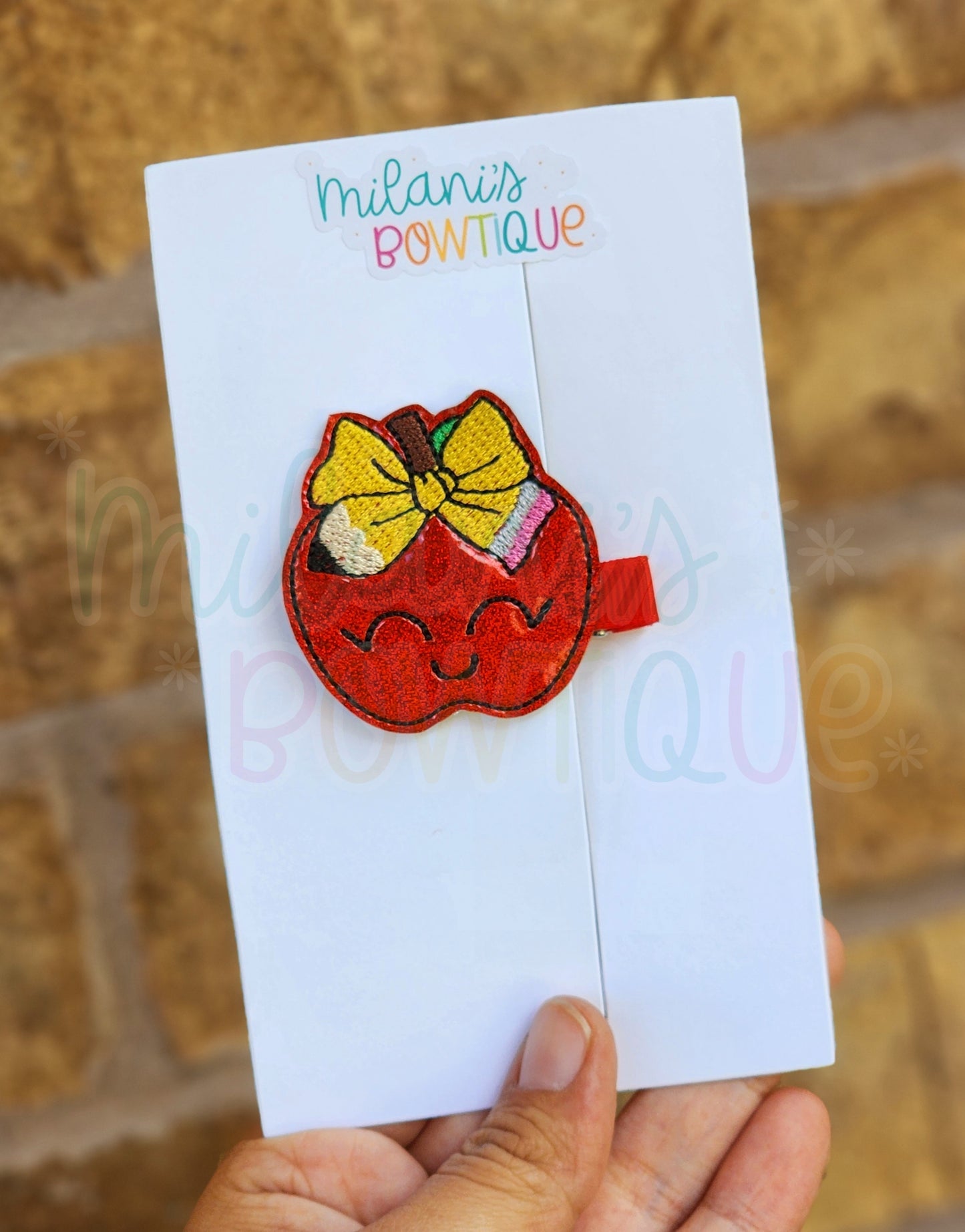 Cutie Pencil Feltie Bows