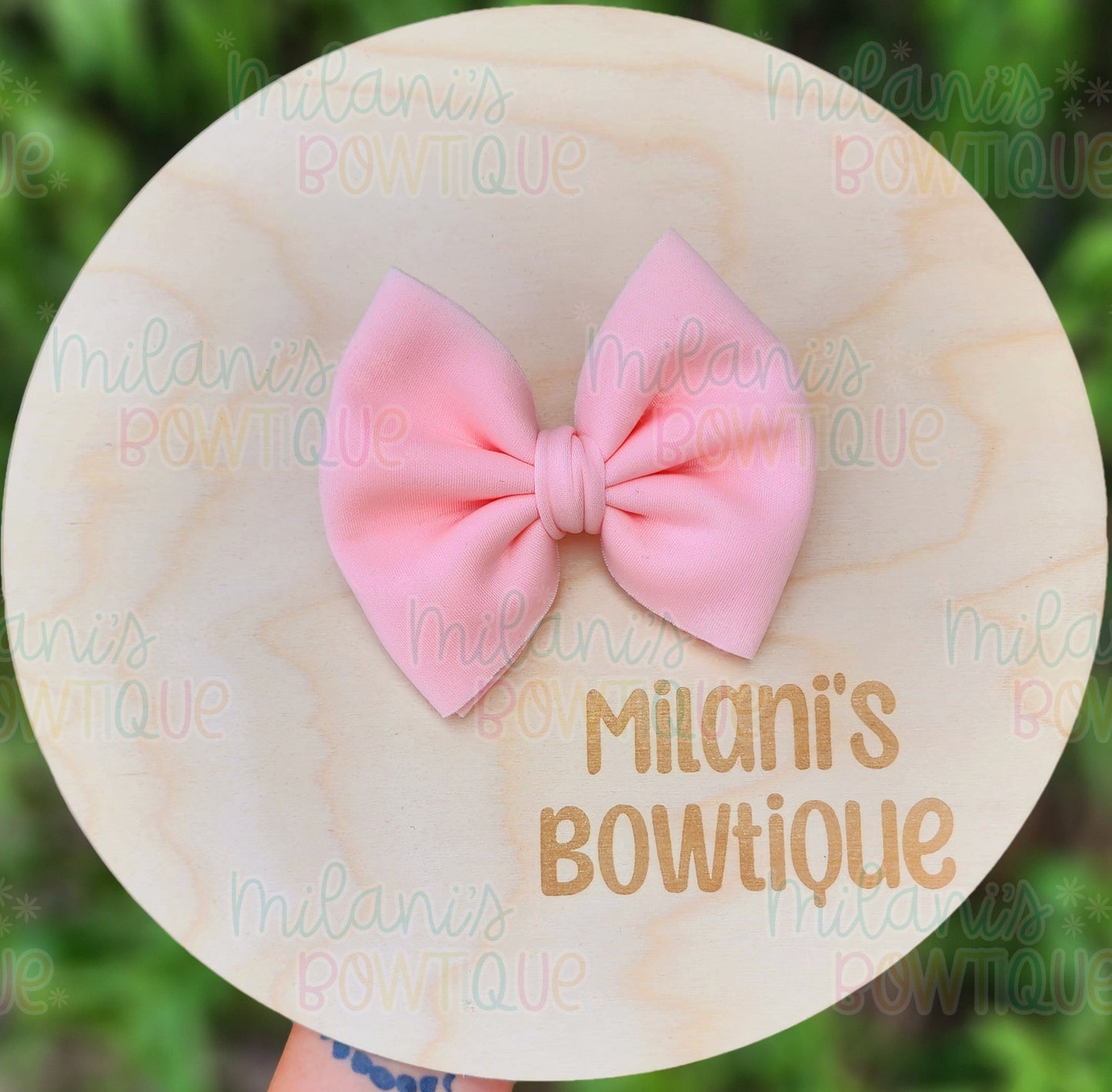 Solid Puff Bows