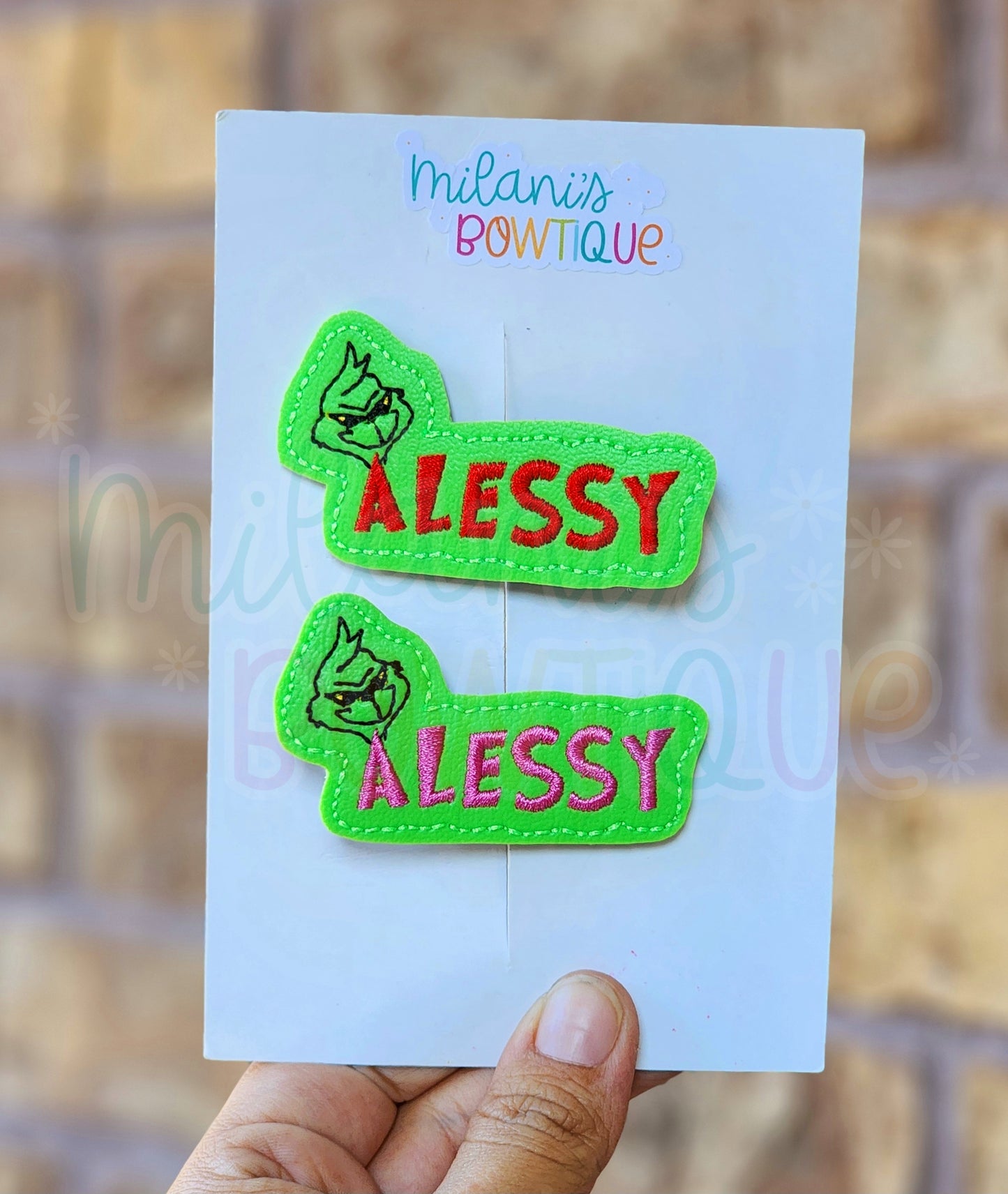 Custom Mean One Feltie