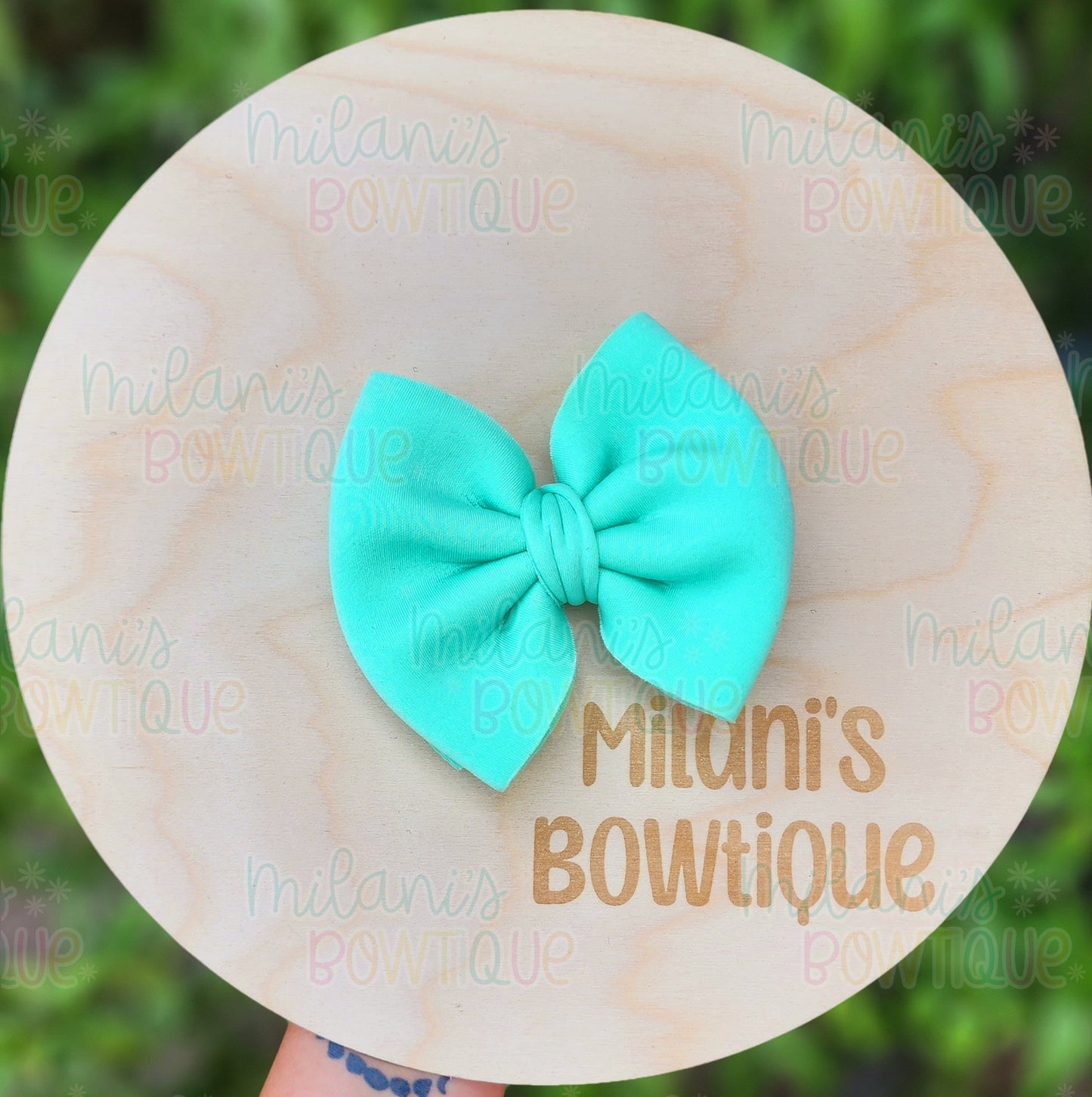 Solid Puff Bows