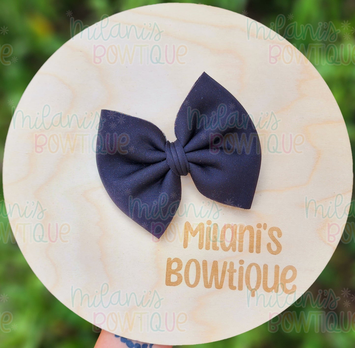 Solid Puff Bows