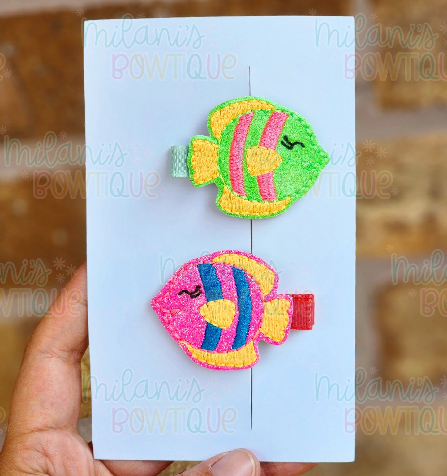 Under the Sea Feltie Clips