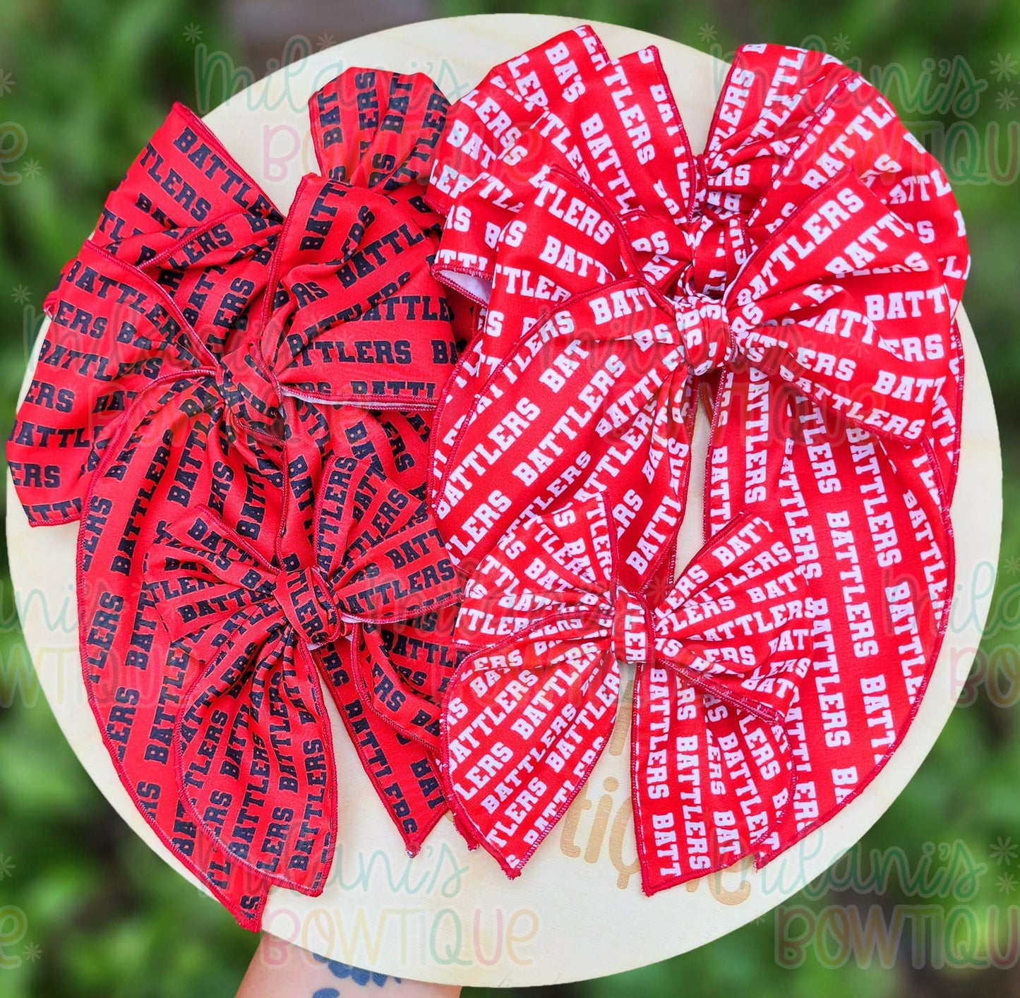 Personalized Sailor Bow