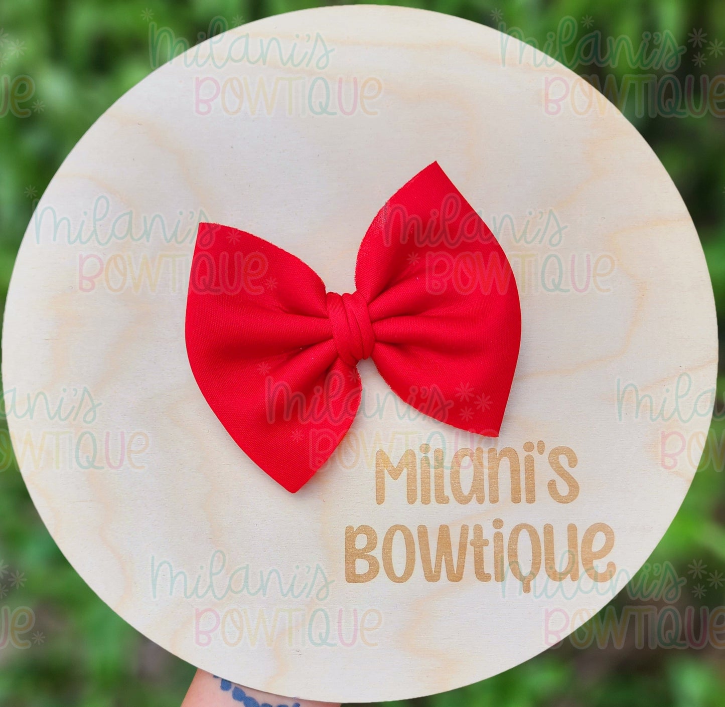 Solid Puff Bows