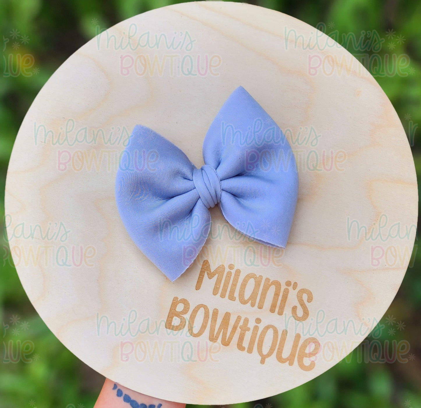 Solid Puff Bows